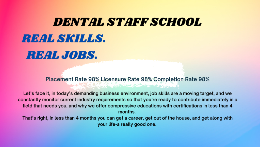 Enroll Today Dental Staff School Knoxville